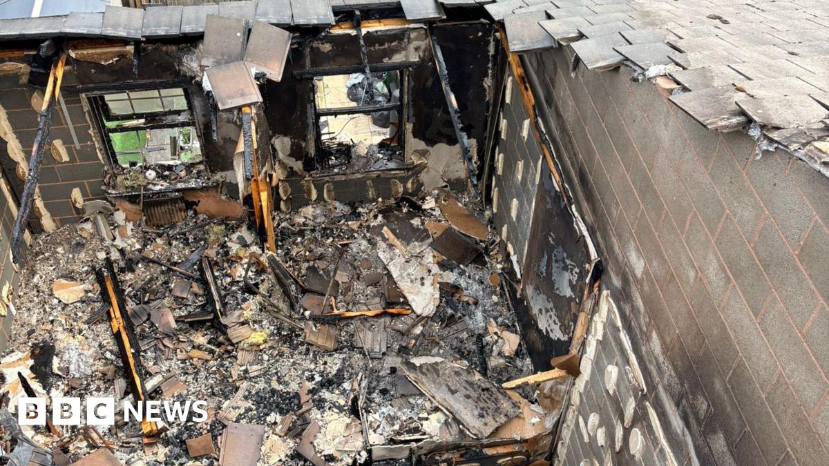 Photos reveal extent of e-scooter battery fire to Derby home