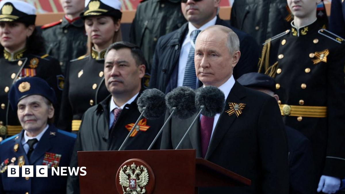Putin Holds Scaled-Back Victory Day Parade Amid Growing Security Fears