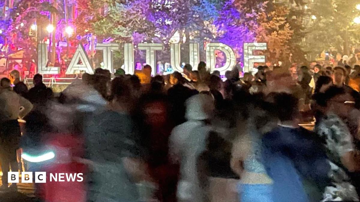 Latitude festival-goers test p...