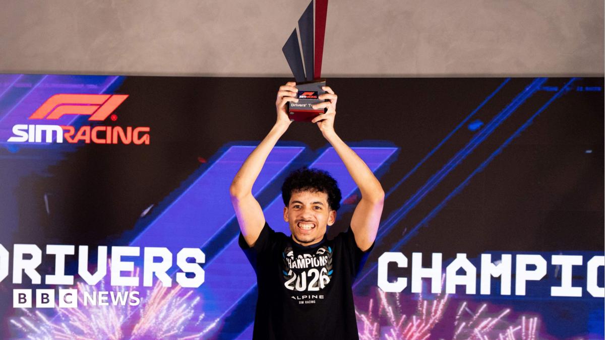 Wales' first Esports world champion hopes win will open doors in Formula One