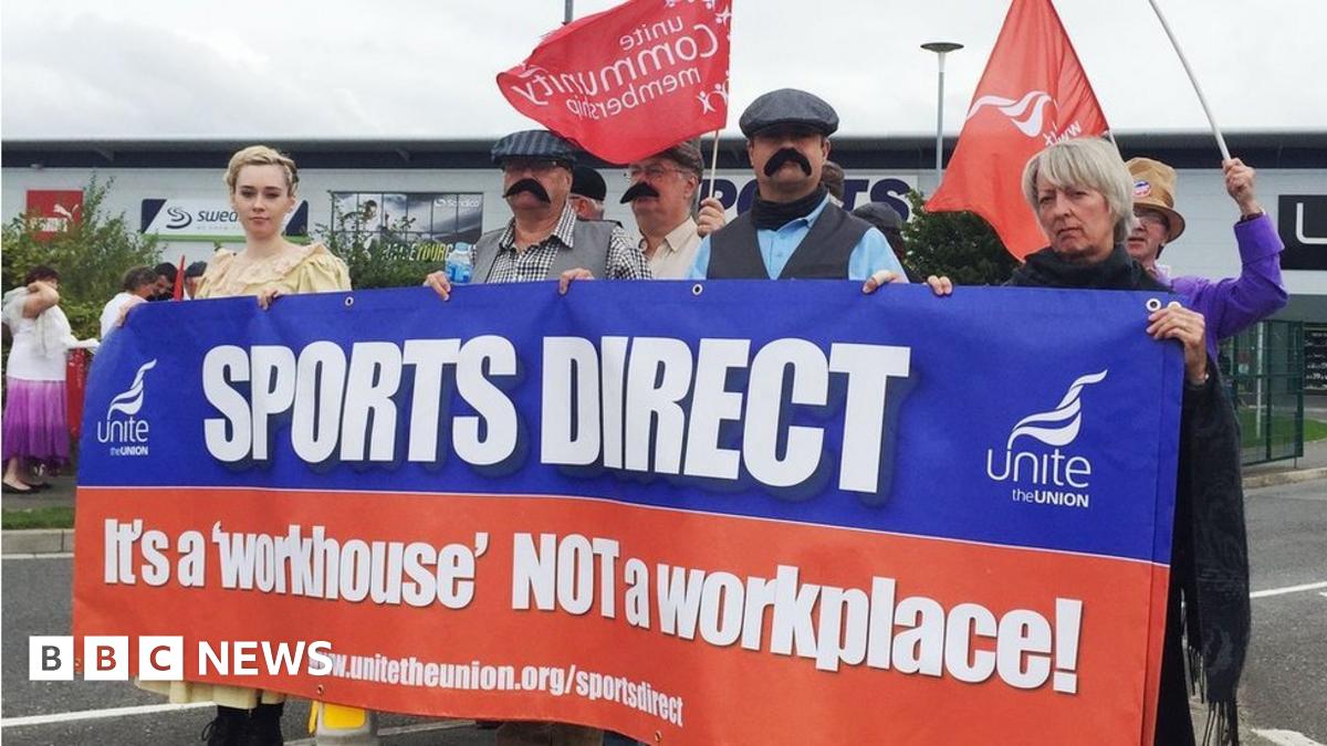 Sports Direct staff 'not treated as humans', says MPs' report - BBC News