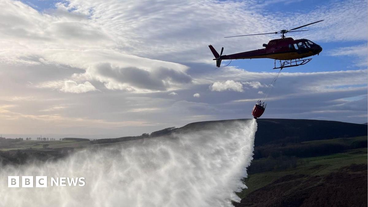 Does Scotland have the helicopters it needs to fight wildfires?