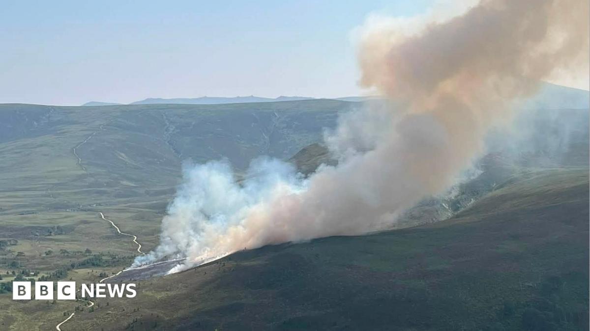 Wildfire breaks out in Highlands as people urged to 'close windows and doors'