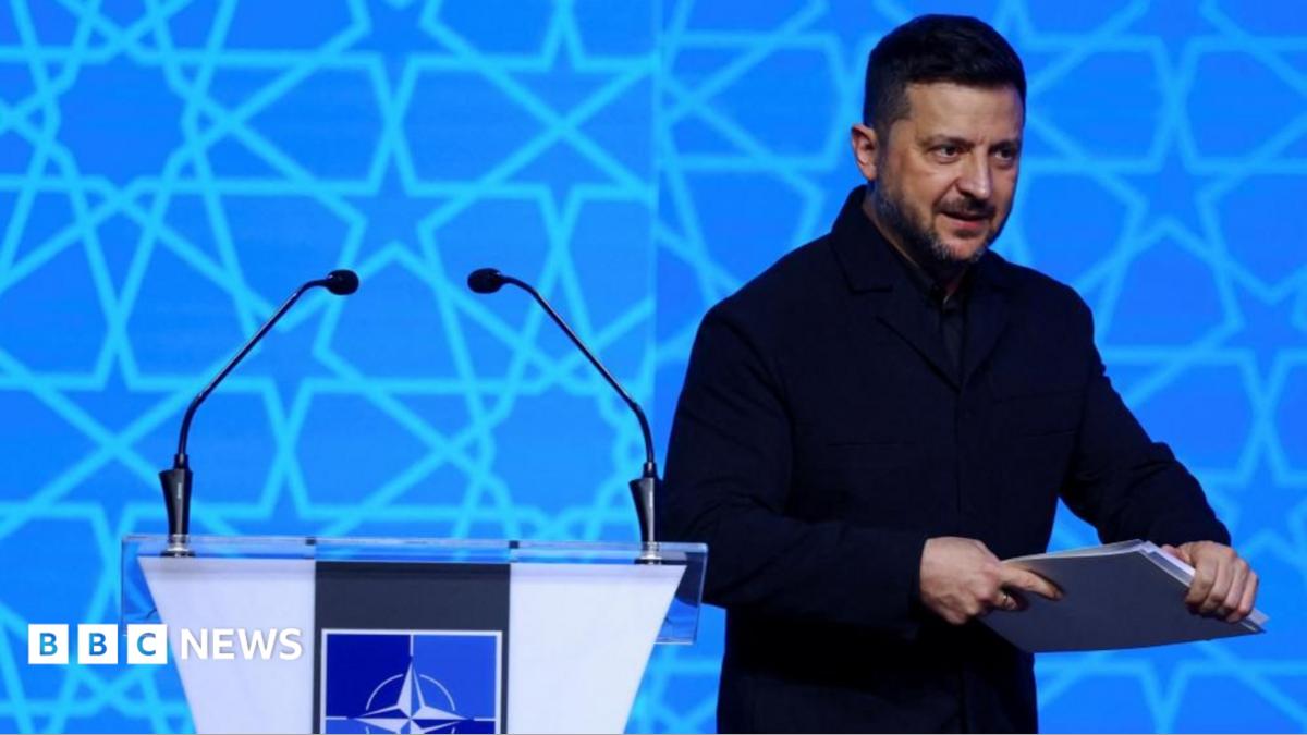 Zelensky presses Nato for air defence systems after intense Russian strikes