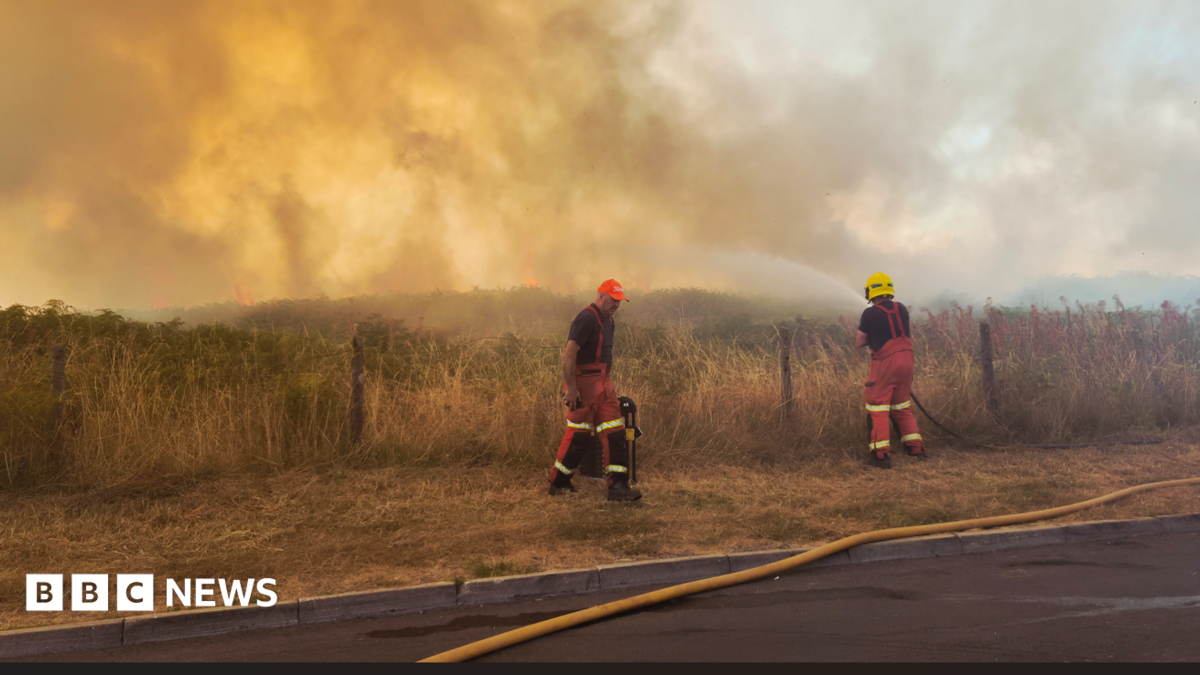 Cumbrian firefighters help tackle Welsh wildfires