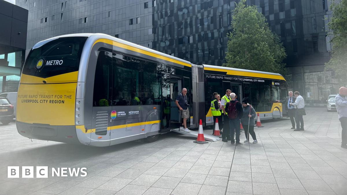 Liverpool's new public transport 'not a bus', mayor says