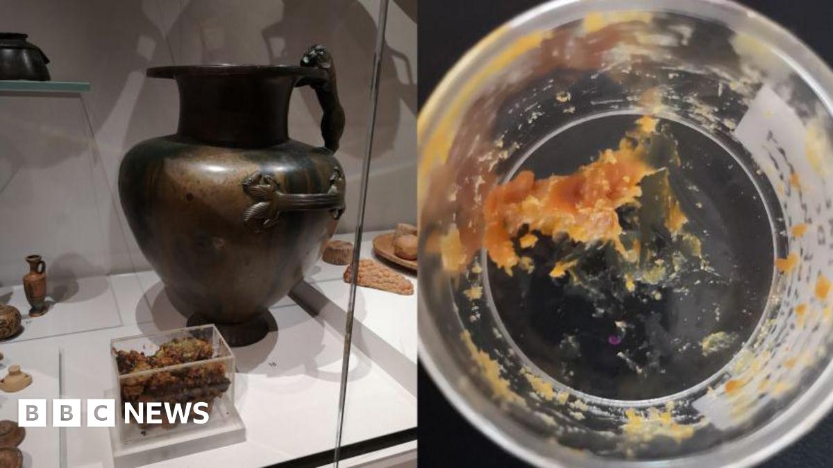 Oxford chemists find honey offering in 2,500 year old shrine