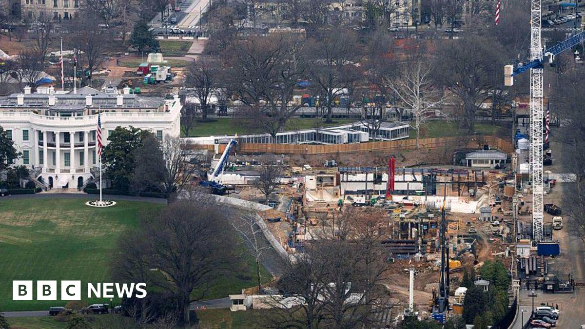 US judge temporarily halts President Trump's construction of White House ballroom
