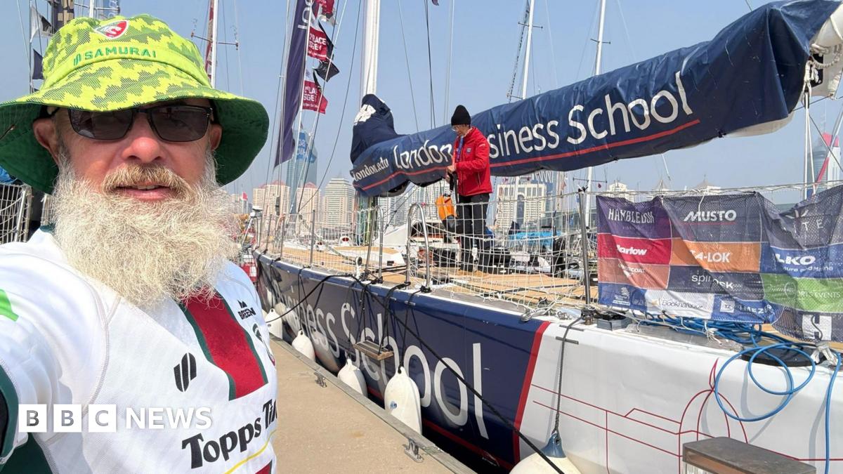 bbc.co.uk - Ben Carr - Leicester man sees waves the 'size of houses' in sailing race