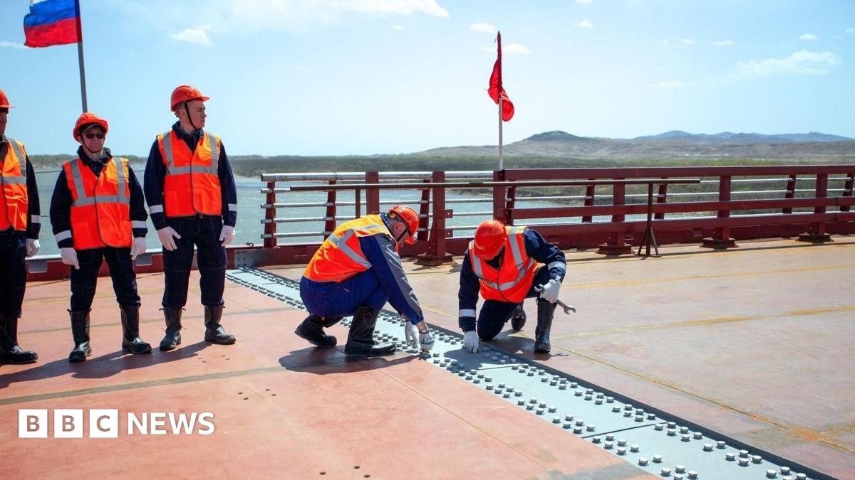 New bridge linking allies North Korea and Russia nearly complete