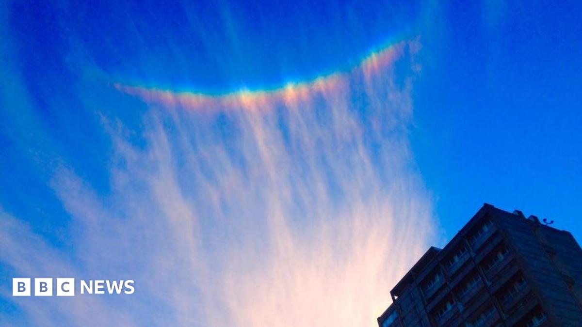 Upside down rainbow