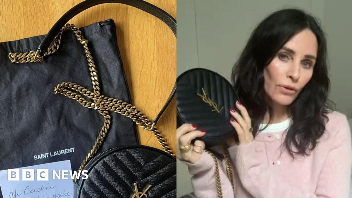 Friends star Courteney Cox donates bag to Harpenden campaigner