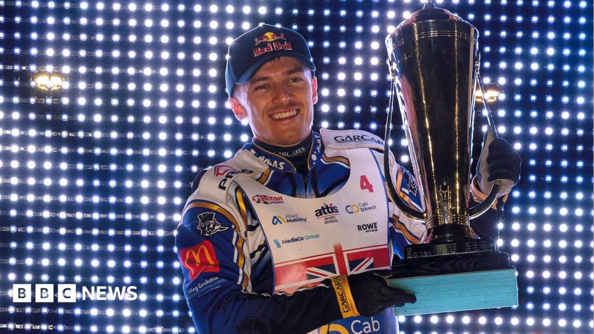 Norwich speedway star 'happy' after winning third national title