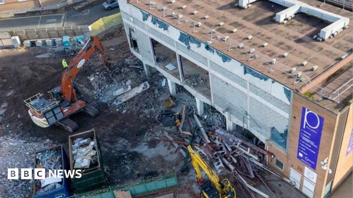Next phase of work begins to rebuild Telford Theatre