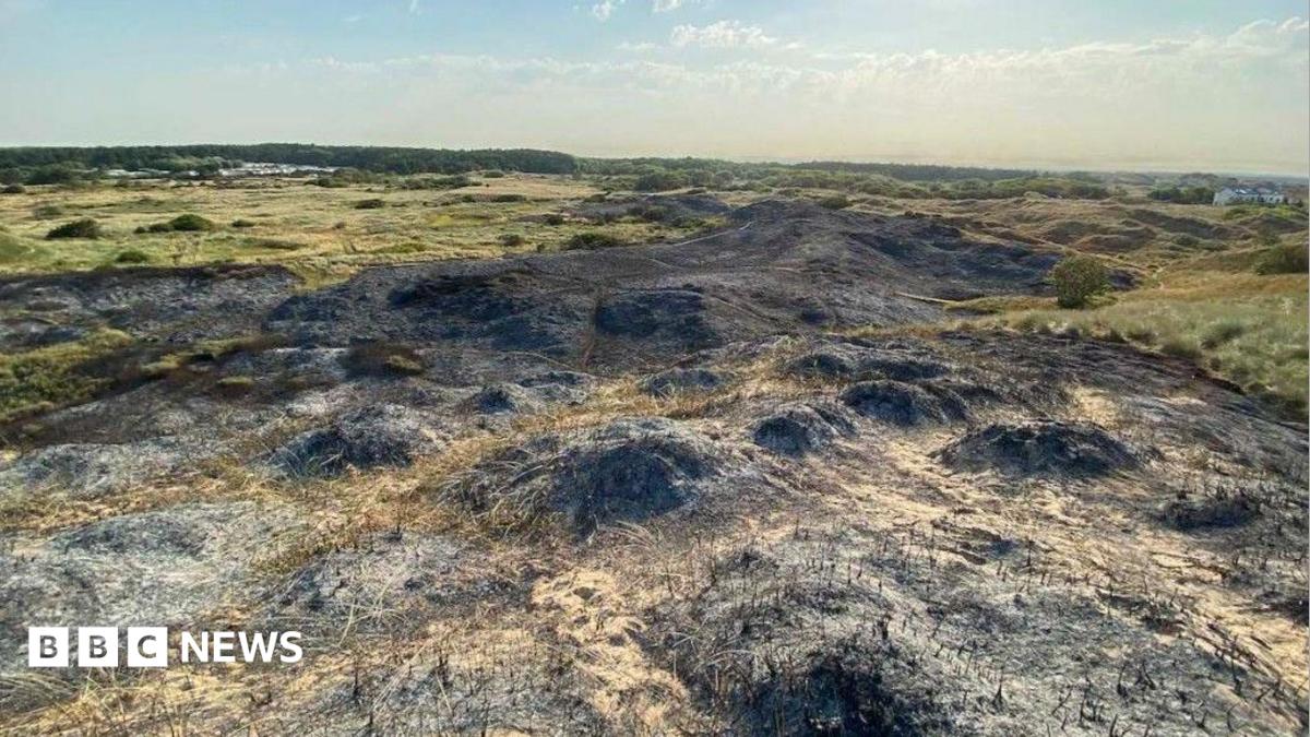 National Trust Evaluates Damage from Formby Sand Dunes Fire