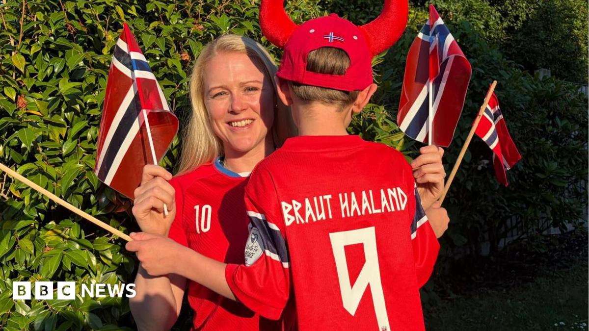 Norwegen gegen England: „Ich habe den Wikinger-Rudern auf den Straßen