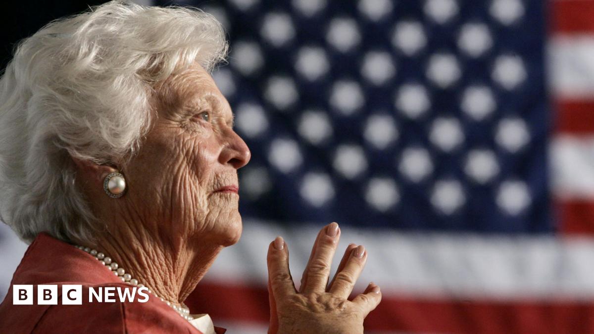 Former US First Lady Barbara Bush dies at 92