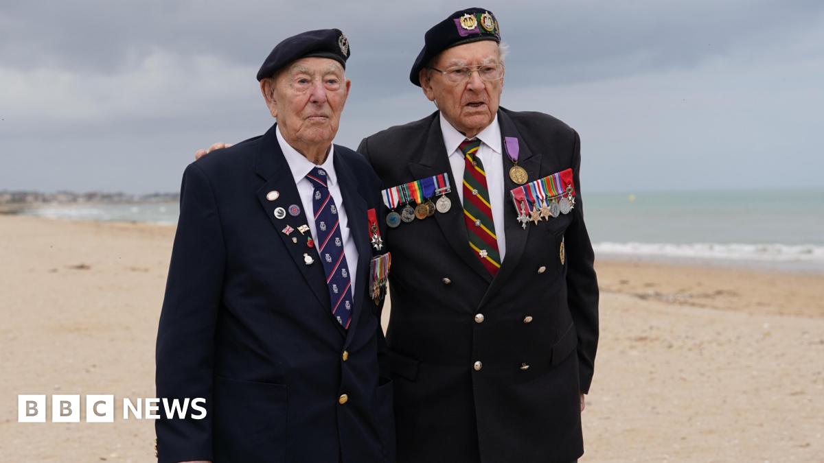 World War Two veterans arrive in France on anniversary of D-Day