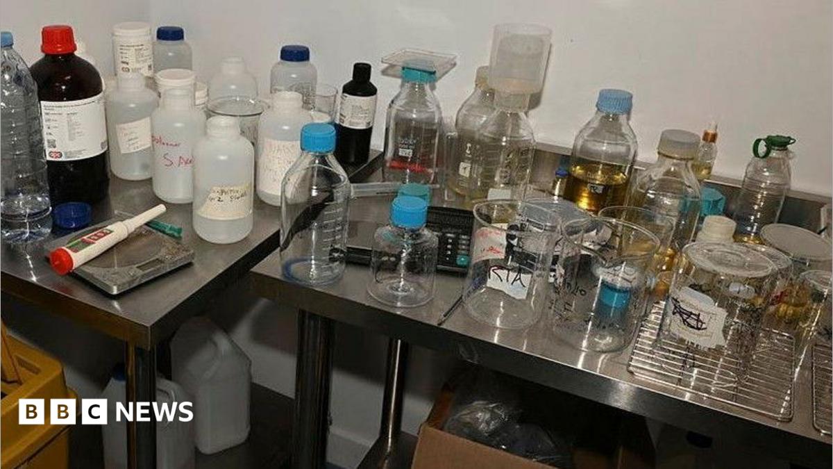 bbc.co.uk - Hayley Coyle - Guns found after illegal Leeds medication lab raided