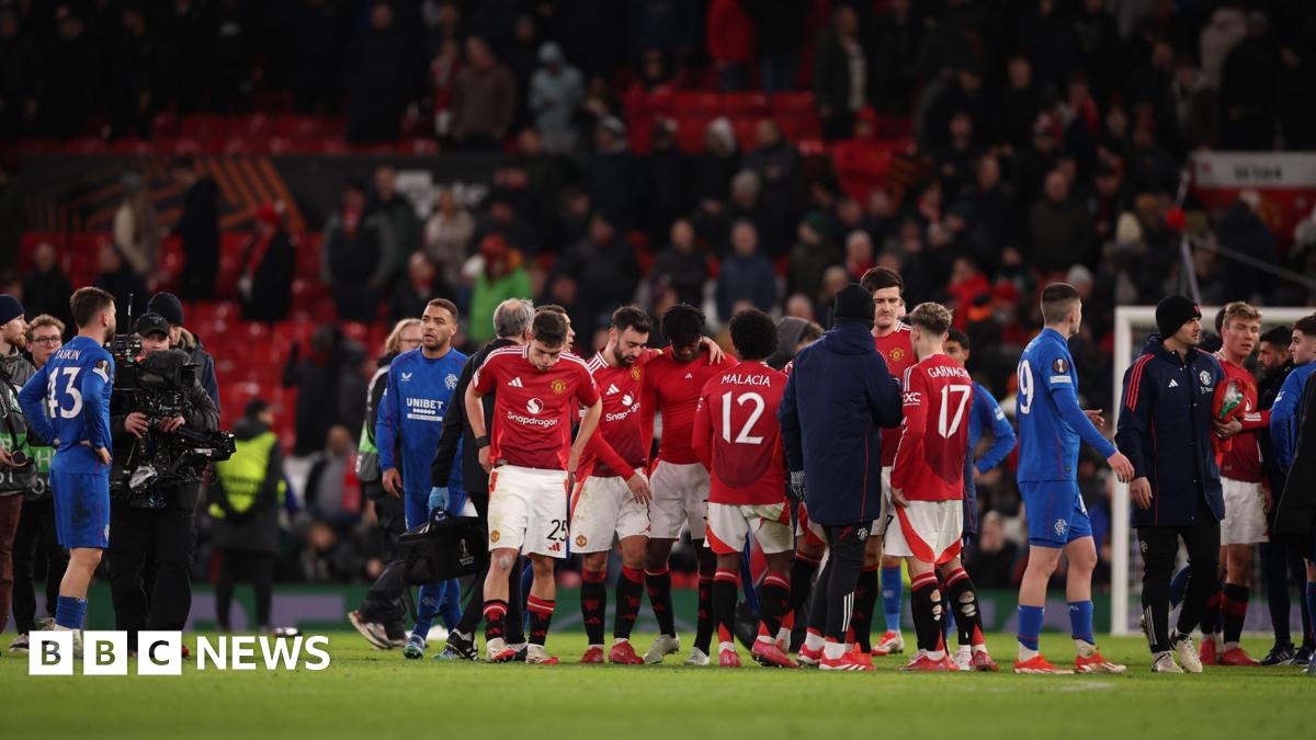 Dozens arrested over fights at Rangers Europa clash with Manchester United