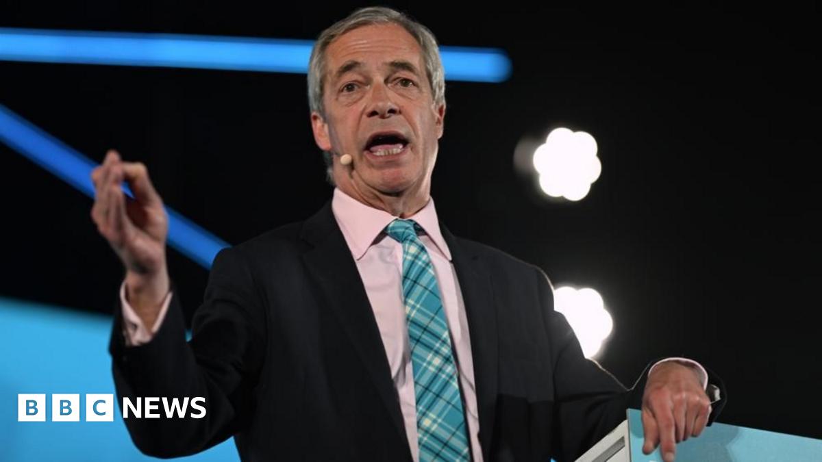 Reform UK leader Nigel Farage answers local elections questions