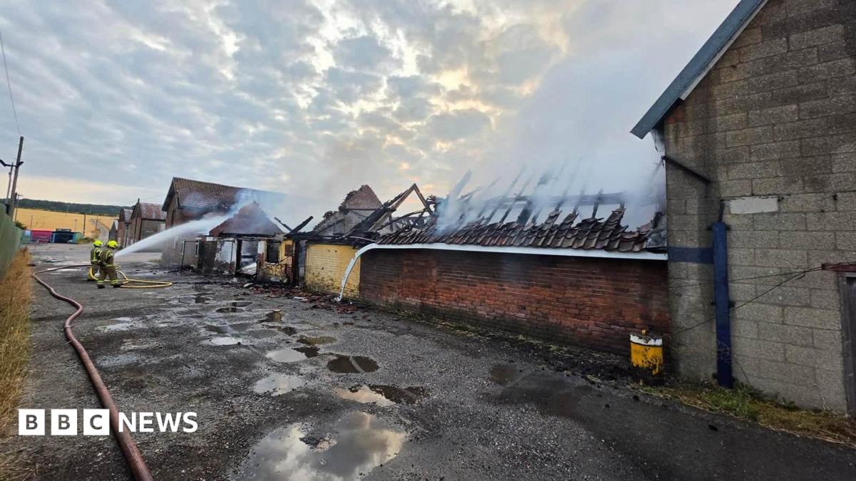 bbc.co.uk - Ben Carr - Bilsthorpe building severely damaged in industrial fire