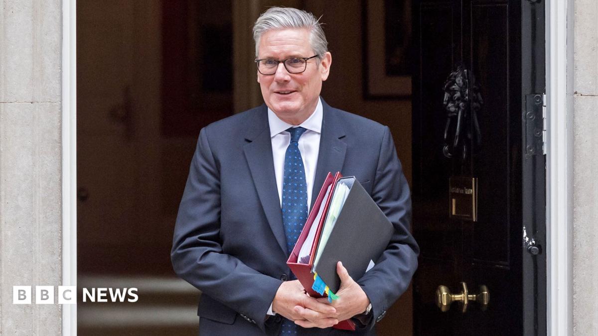 British Prime Minister Sir Keir Starmer departs 10 Downing Street for the House of Commons to attend the Prime Minister's Questions (PMQs) in London, United Kingdom on June 10, 2026.