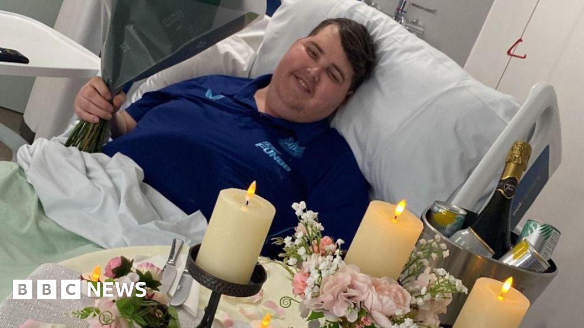 Chesterfield hospice patient surprises wife with romantic dinner