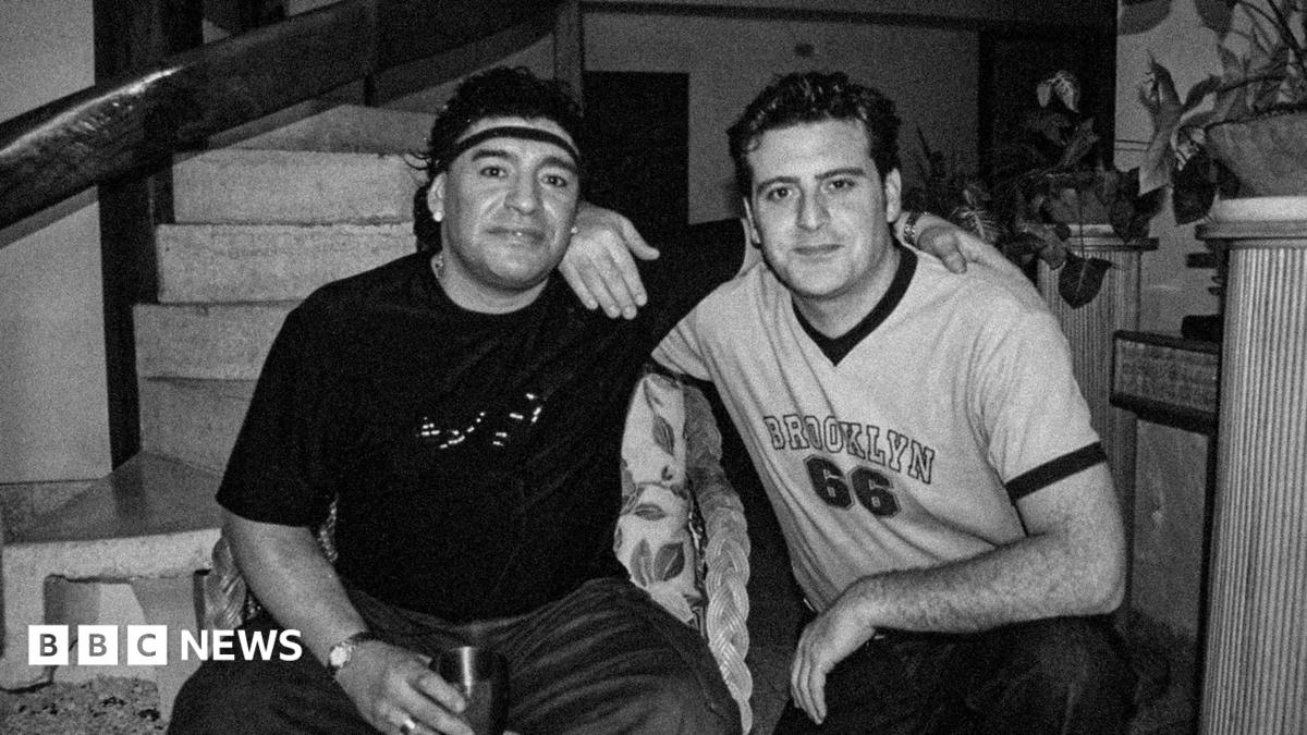 'Maradona was singing in the bath before our interview'