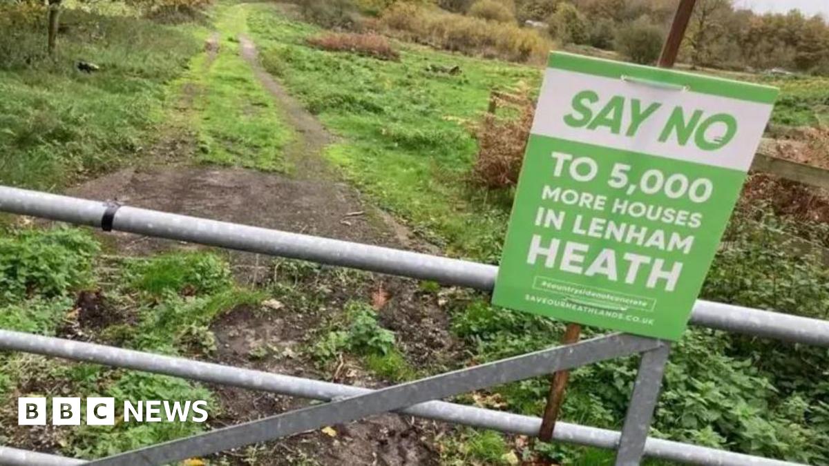 Reform councillor opposes Lenham Heath housing development