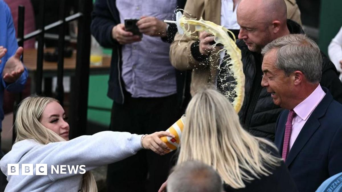 Victoria Thomas Bowen sentenced for Nigel Farage milkshake attack