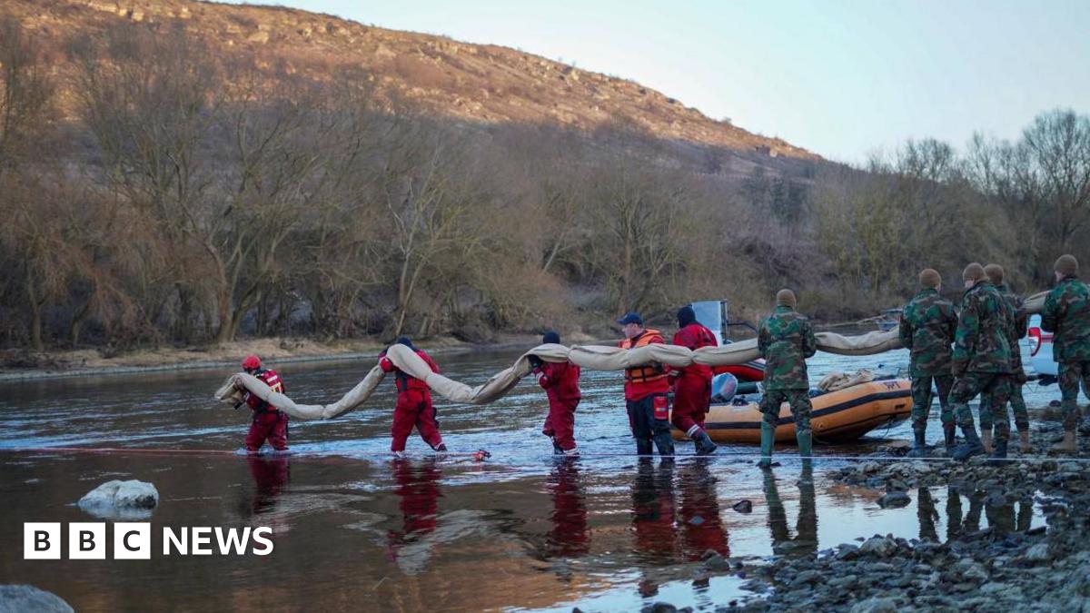 Water cut in Moldova after oil spill blamed on Russian strike in Ukraine