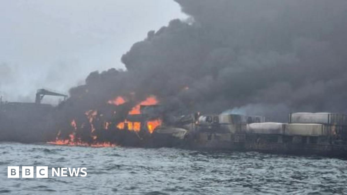 For the crew onboard the Stena Immaculate, the cargo ship which was about to plough into them seemed to just "come out of the blue". Within 