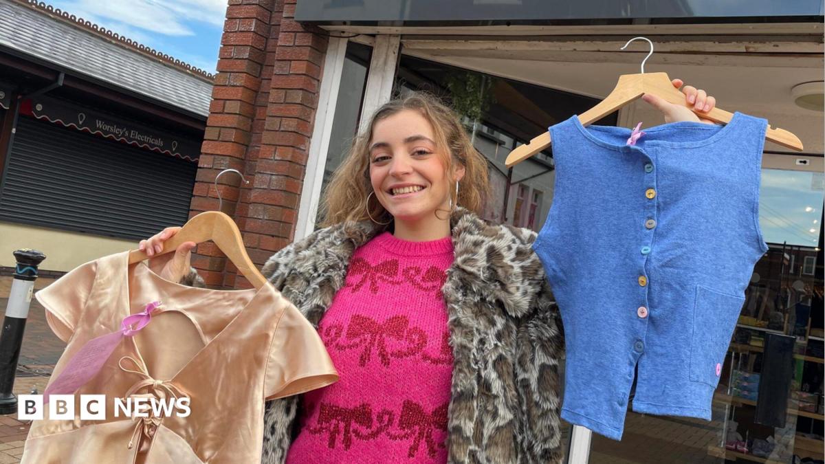 'I turn rags into riches for Chorley children's hospice' - BBC News