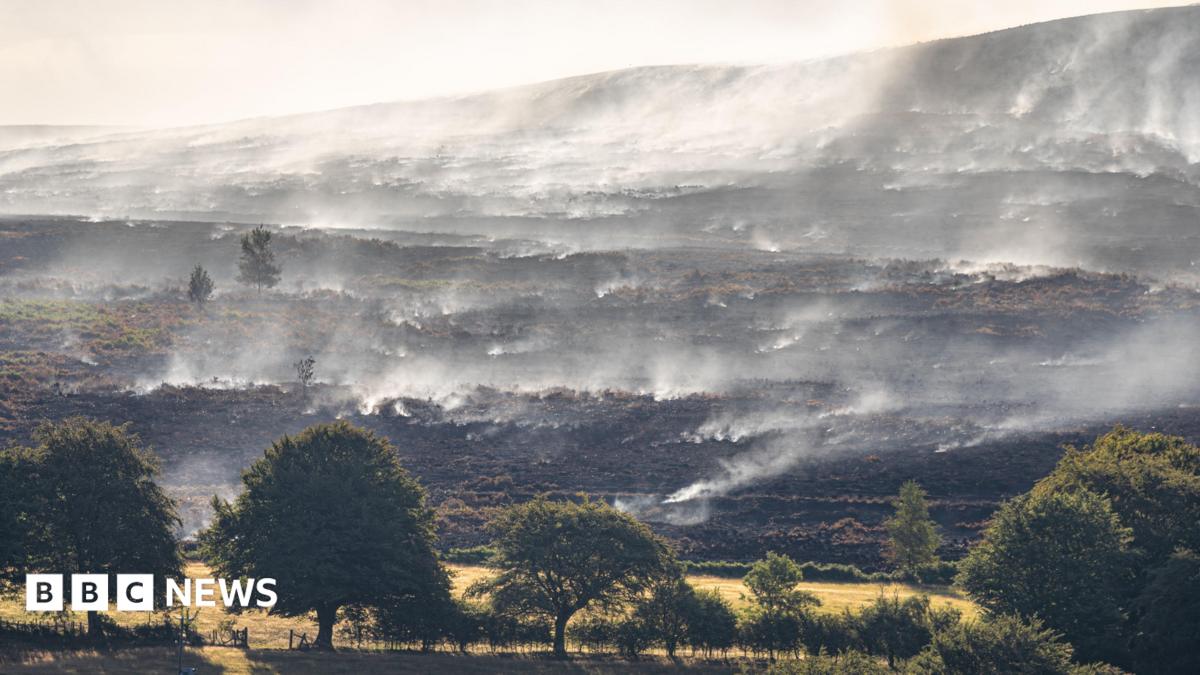 Blaenavon wildfire causes significant air quality concerns in South Wales