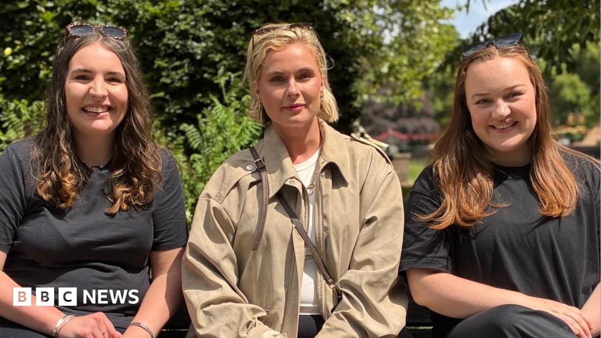 Women who suffered strokes in their 20s supporting each other