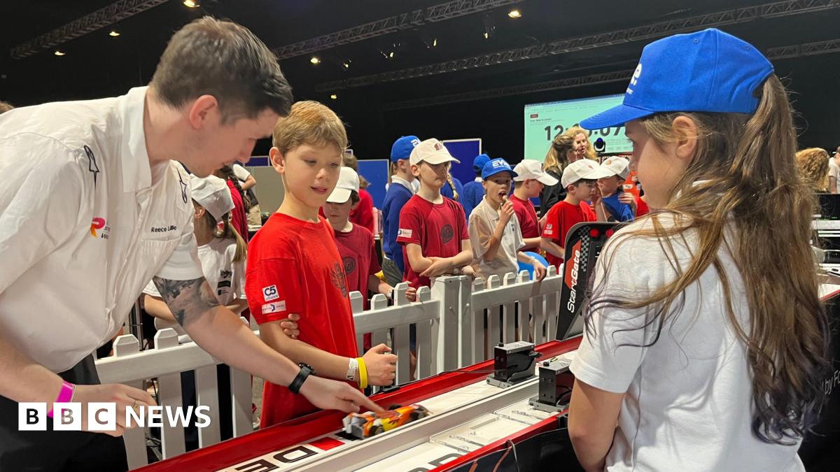 bbc.co.uk - Jenny Mullin - Jersey pupils design, engineer and race 3D-printed mini F1 cars