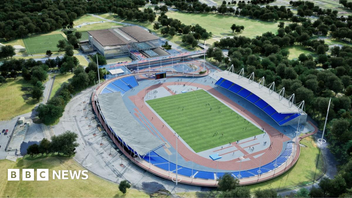 New images of Crystal Palace sports centre plan   BBC
