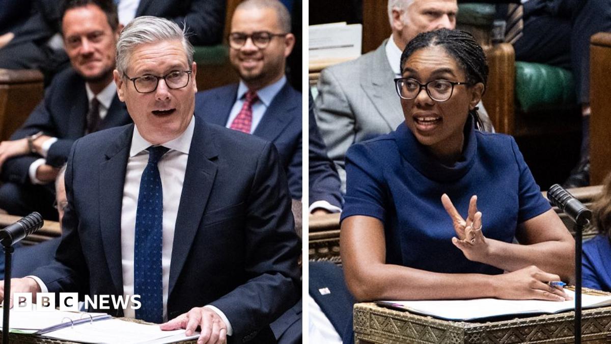 Keir Starmer to face Kemi Badenoch for final PMQs as prime minister