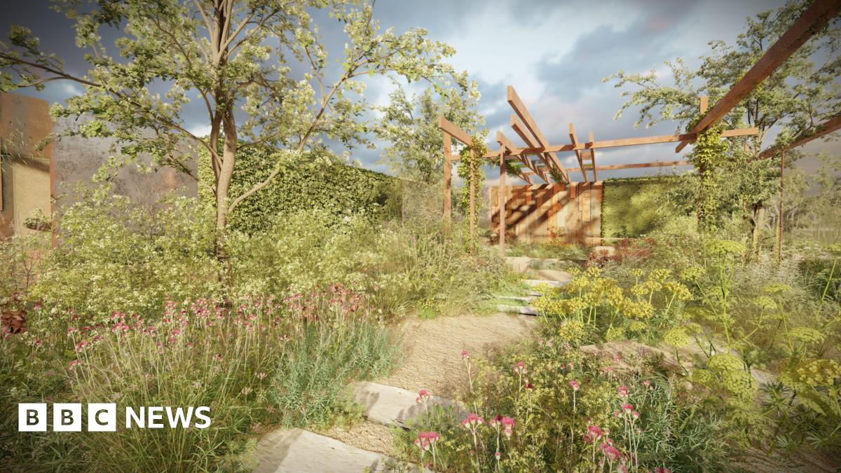 'Imperfect beauty' garden designed in Brighton at Chelsea Flower Show