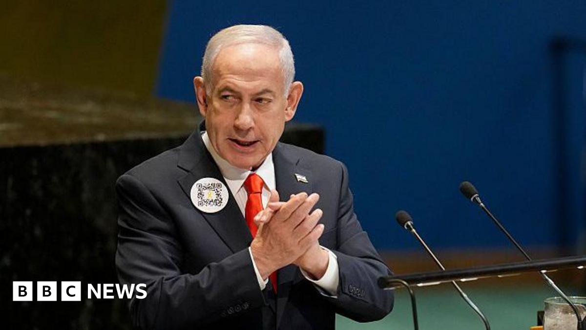 Israeli PM Netanyahu addresses UN after dozens of delegates walk out in protest