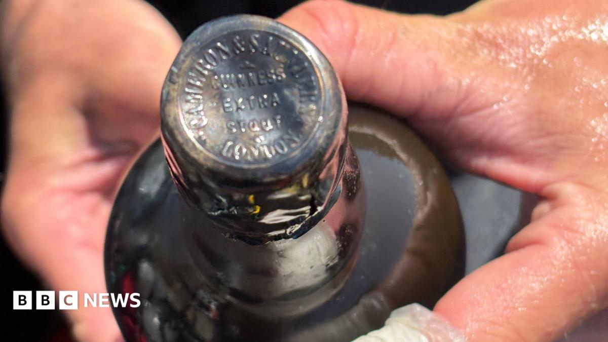 162-year-old Guinness found off the English coast