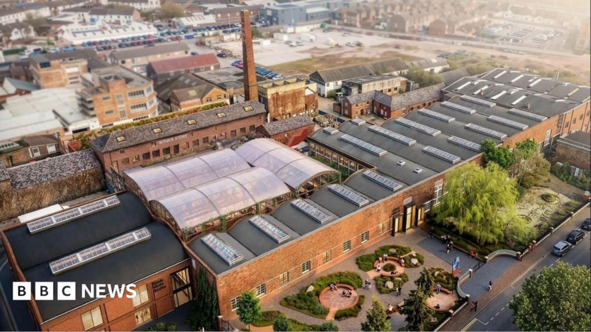 Plans to turn Stoke-on-Trent pottery site into 'vibrant destination'