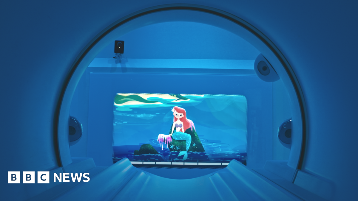 bbc.co.uk - Kate Relton - Calderdale Royal Hospital first to use Disney-themed MRI scanners