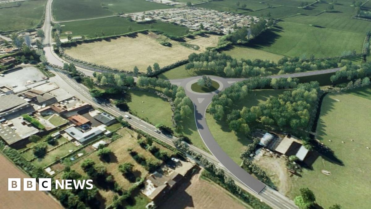 Work on Banwell bypass to restart after contractors pulled out - BBC News