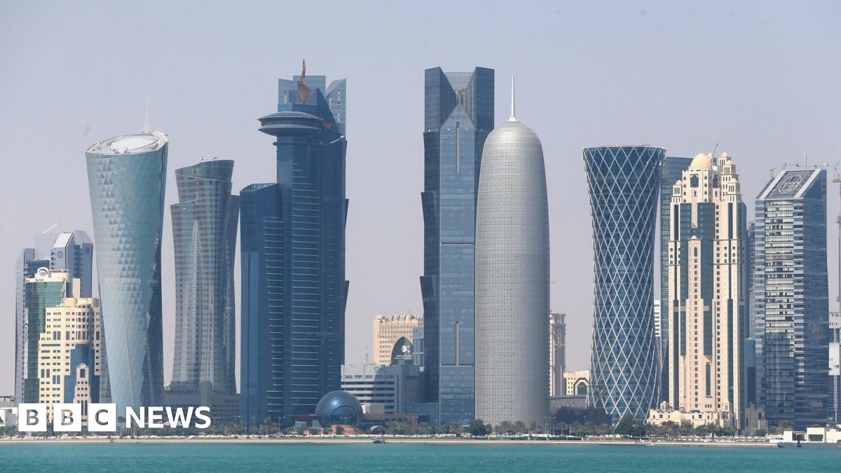 The Doha skyline