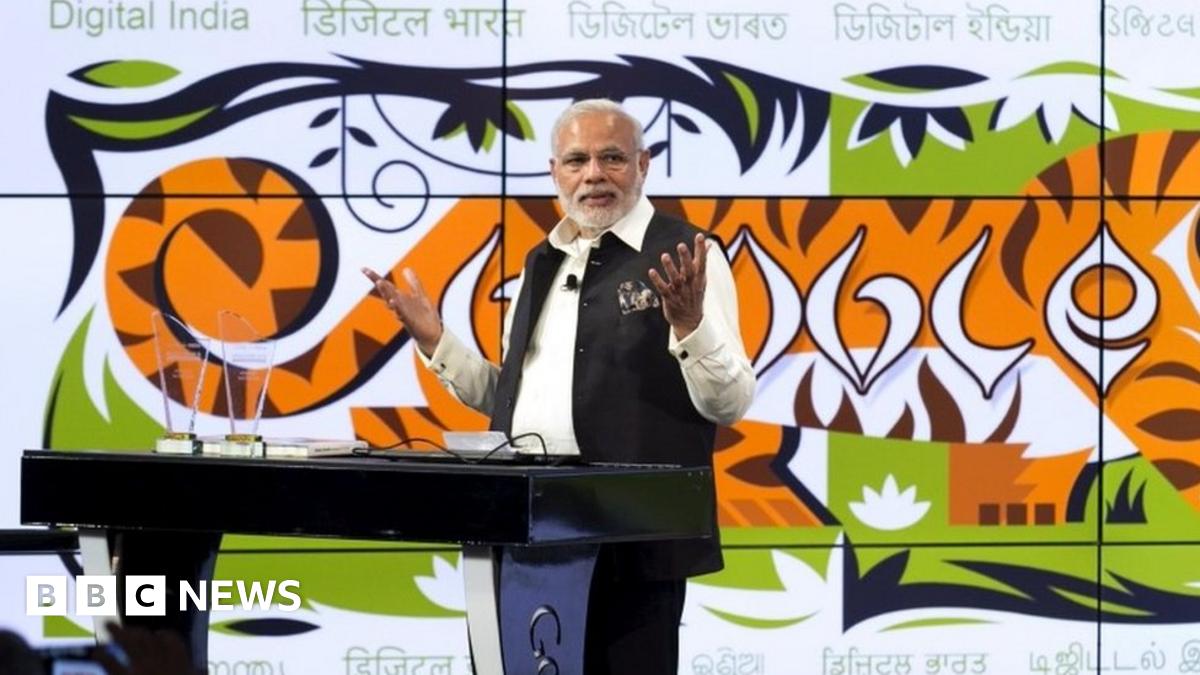 Highways and 'i-ways': How Modi wooed Silicon Valley - BBC News