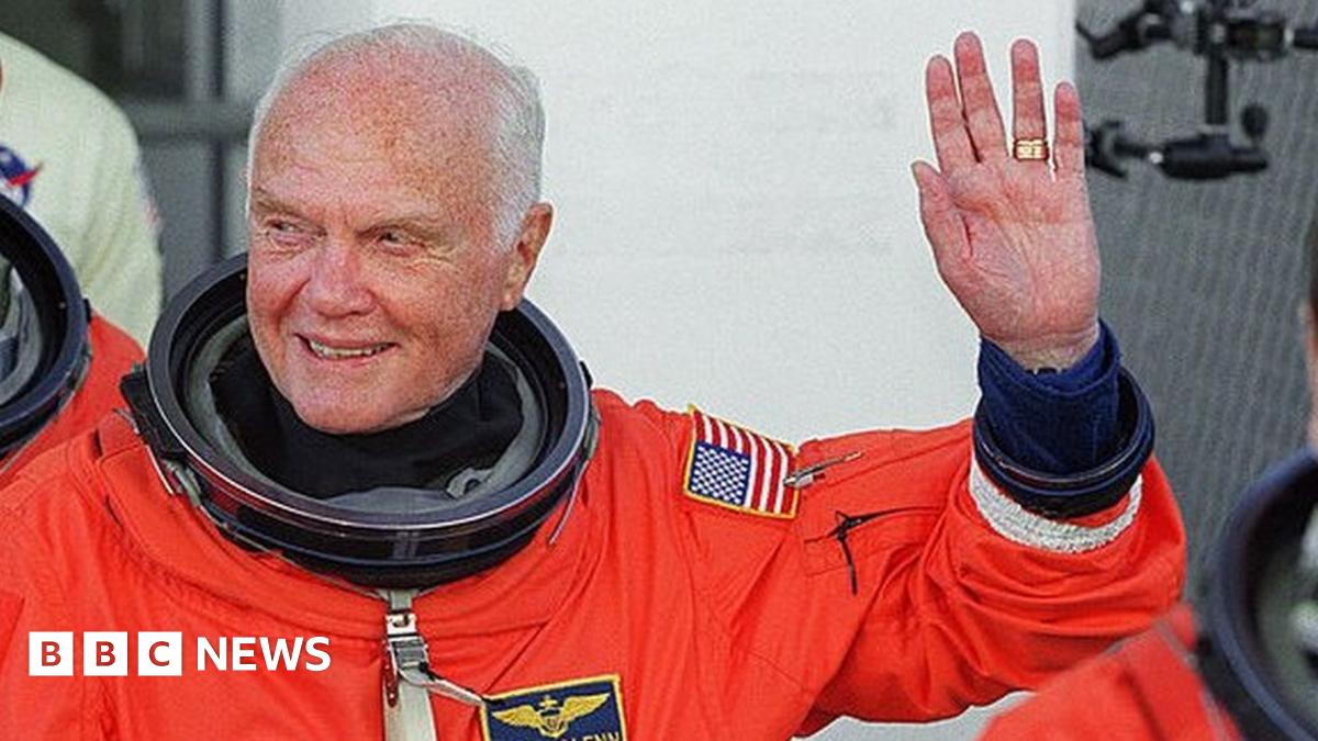 John Glenn, first American to orbit Earth, dies aged 95