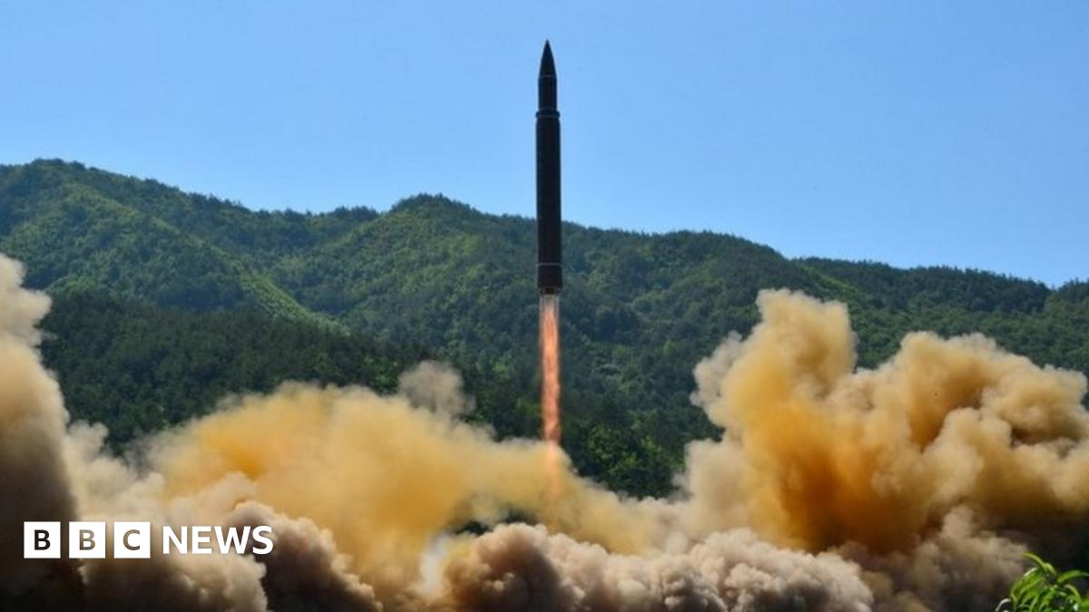 North Korea launches 'highest ever' ballistic missile - BBC News