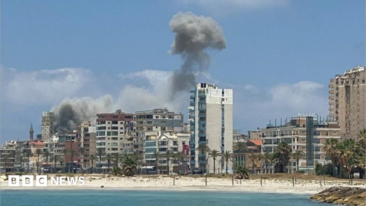 Israeli air strikes hit Lebanese city of Tyre after Iranian warning to stop attacks